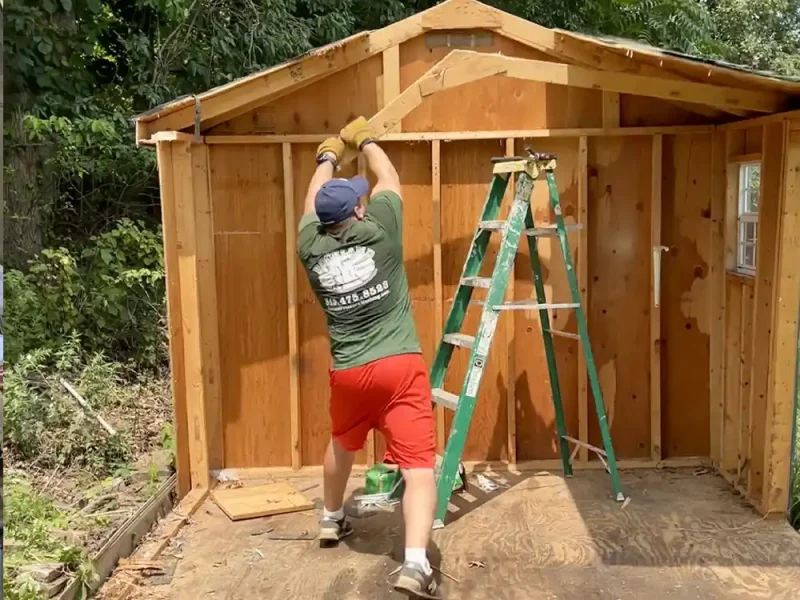 Exterior Demolition Services by Rockland Junk Removal and Hauling